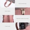 imageLOVEVOOK Backpack Purse for Women Convertible Mini Backpacks Tote for Teen Girls Small College Bookbag for Work School Travel 2pcs set BlackCreamPinkgrey