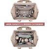 imageLOVEVOOK Laptop Backpack for Women 156 Inch Work Laptop Bag with USB Port Fashion Teacher Nurse Backpack Purse Waterproof Travel Computer Backpack with Organizer Bag 2PCS BeigeKhakiBeige  Khaki