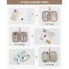 imageLOVEVOOK Laptop Backpack for Women 156 Inch Work Laptop Bag with USB Port Fashion Teacher Nurse Backpack Purse Waterproof Travel Computer Backpack with Organizer Bag 2PCS BeigeKhakiBeige  Nude