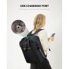 imageLOVEVOOK Laptop Backpack for Women 156 Inch Work Laptop Bag with USB Port Fashion Teacher Nurse Backpack Purse Waterproof Travel Computer Backpack with Organizer Bag 2PCS BeigeKhakiBlack