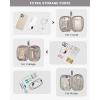 imageLOVEVOOK Laptop Backpack for Women 156 Inch Work Laptop Bag with USB Port Fashion Teacher Nurse Backpack Purse Waterproof Travel Computer Backpack with Organizer Bag 2PCS BeigeKhakiBeige  Light Grey