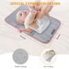 imageLOVEVOOK Diaper Bag BackpackDiaper Bag Tote with Insulated PocketsBaby Bag for Girl Boy with Changing PadLarge Baby Diaper Bag with Pacifier CaseAntiTheft Travel Backpack for WomenPinkgray