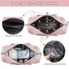 imageLOVEVOOK Diaper Bag Tote with Pacifier Case and Changing Pad Large Capacity Mommy Bag for Hospital and Weekender Travel Functional Baby Bag Newborn Baby Essential PinkPink