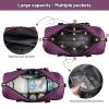 imageLOVEVOOK Diaper Bag Tote with Pacifier Case and Changing Pad Large Capacity Mommy Bag for Hospital and Weekender Travel Functional Baby Bag Newborn Baby Essential PinkPurple