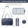 imageLOVEVOOK Diaper Bag Tote with Pacifier Case and Changing Pad Large Capacity Mommy Bag for Hospital and Weekender Travel Functional Baby Bag Newborn Baby Essential PinkBlue