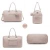imageLOVEVOOK Diaper Bag Tote with Pacifier Case and Changing Pad Large Capacity Mommy Bag for Hospital and Weekender Travel Functional Baby Bag Newborn Baby Essential PinkNude Pink