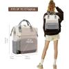 imageLOVEVOOK Mini Backpack for Women Small Backpacks Purse College Bookbag for School Fashion Bag for Travel Work Gift Lightweight Daypack BeigeBlackBrownBeigegreyblack