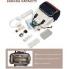 imageLOVEVOOK Mini Backpack for Women Small Backpacks Purse College Bookbag for School Fashion Bag for Travel Work Gift Lightweight Daypack BeigeBlackBrownBeigebluebrown