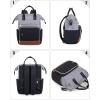 imageLOVEVOOK Mini Backpack for Women Small Backpacks Purse College Bookbag for School Fashion Bag for Travel Work Gift Lightweight Daypack BeigeBlackBrownBlackgraybrown