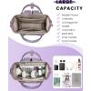 imageLOVEVOOK Mini Backpack for Women Small Backpacks Purse College Bookbag for School Fashion Bag for Travel Work Gift Lightweight Daypack BeigeBlackBrownBeigetaro Purple