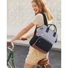 imageLOVEVOOK Mini Backpack for Women Small Backpacks Purse College Bookbag for School Fashion Bag for Travel Work Gift Lightweight Daypack BeigeBlackBrownBlackgraybrown