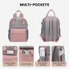 imageLOVEVOOK Mini Backpack for Women Stylish Waterproof Backpack Purse with USB Port Cute Bookbag for College School TravelOlive Green  Beige