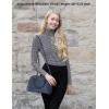imageLOVEVOOK Purse for Women Small Crossbody Bags Classic Double Zip Top Handle Dome Satchel BagNavy Blue