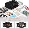 imageLOVEVOOK Purses and Handbags for Women Tote Shoulder Bag Satchel Black Purse and PU Leather Top Handle for ladiesBlack