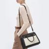 imageLOVEVOOK Purses and Handbags for Women Tote Shoulder Bag Satchel Black Purse and PU Leather Top Handle for ladiesBlackwhite