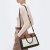 imageLOVEVOOK Purses and Handbags for Women Tote Shoulder Bag Satchel Black Purse and PU Leather Top Handle for ladiesBlackwhitebrown