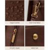 imageLOVEVOOK Purses and Handbags for Women VintageStyle Leather Top Handle Shoulder Bag Satchel Tote Crossbody Purse for LadiesChestnut Brown