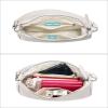 imageLoiral Small Purse for Women Retro Classic Tote HandBag Shoulder Bags Clutch Purse1 White
