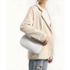 imageLoiral Small Purse for Women Retro Classic Tote HandBag Shoulder Bags Clutch Purse1 White