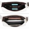 imageLoiral Small Purse for Women Retro Classic Tote HandBag Shoulder Bags Clutch Purse1 White Pro Leather