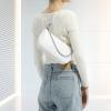 imageLoiral Small Purse for Women Retro Classic Tote HandBag Shoulder Bags Clutch Purse1 Whitemooth