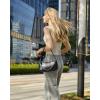imageLoiral Small Purse for Women Retro Classic Tote HandBag Shoulder Bags Clutch Purse2 Black