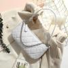 imageLoiral Small Purse for Women Retro Classic Tote HandBag Shoulder Bags Clutch Purse2 White X