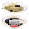 imageLoiral Small Purse for Women Retro Classic Tote HandBag Shoulder Bags Clutch Purse3 Whitepearl Chain