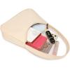 imageLoiral Small Purse for Women Retro Classic Tote HandBag Shoulder Bags Clutch PurseAlmond