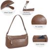 imageLoiral Small Purse for Women Retro Classic Tote HandBag Shoulder Bags Clutch PurseLight Coffee