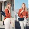 imageLoiral Small Purse for Women Retro Classic Tote HandBag Shoulder Bags Clutch PurseNavy Blue