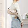 imageLoiral Small Purse for Women Retro Classic Tote HandBag Shoulder Bags Clutch PurseNude