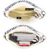 imageLoiral Small Purse for Women Retro Classic Tote HandBag Shoulder Bags Clutch PurseZebra