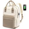 Khaki & Beige(separate Laptop Compartment)