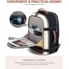imageLOVEVOOK Travel Backpack For Women 40L Carry On Backpack Flight Approved TSA Personal Item Travel Bag Fits 17 Inch Laptop Business Weekender Overnight Waterproof Daypack With 2 Cubes GreyPinkBlackbeigebrown