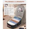 imageLOVEVOOK Travel Backpack For Women 40L Carry On Backpack Flight Approved TSA Personal Item Travel Bag Fits 17 Inch Laptop Business Weekender Overnight Waterproof Daypack With 2 Cubes GreyPinkBlackbeigebrown