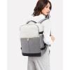 imageLOVEVOOK Travel Backpack for Women TSA Carry On Backpack Flight Approved Luggage 40L Water Resistant Personal Item Daypack Large Weekender Bag fit 17 inch Laptop with 3 Cubes BeigeblackbrownBeige Grey