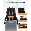 imageLOVEVOOK Travel Backpack for Women TSA Carry On Backpack Flight Approved Luggage 40L Water Resistant Personal Item Daypack Large Weekender Bag fit 17 inch Laptop with 3 Cubes BeigeblackbrownBeigeblackbrown