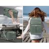 imageLOVEVOOK Travel Backpack for Women TSA Carry On Backpack Flight Approved Luggage 40L Water Resistant Personal Item Daypack Large Weekender Bag fit 17 inch Laptop with 3 Cubes BeigeblackbrownSage Green