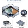 imageLOVEVOOK Travel Duffle Bag Weekender Bag for Women with Toiletry Bag Carry on Overnight Bag with Laptop Compartment Yoga Gym Bag with Wet Pocket Shoe Bag Hospital Bag for Labor and DeliveryGrey