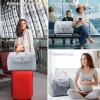imageLOVEVOOK Travel Duffle Bag Weekender Bag for Women with Toiletry Bag Carry on Overnight Bag with Laptop Compartment Yoga Gym Bag with Wet Pocket Shoe Bag Hospital Bag for Labor and DeliveryGrey