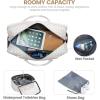imageLOVEVOOK Travel Duffle Bag Weekender Bag for Women with Toiletry Bag Carry on Overnight Bag with Laptop Compartment Yoga Gym Bag with Wet Pocket Shoe Bag Hospital Bag for Labor and DeliveryBeigemedium