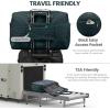 imageLOVEVOOK Travel Duffle Bag Weekender Bag for Women with Toiletry Bag Carry on Overnight Bag with Laptop Compartment Yoga Gym Bag with Wet Pocket Shoe Bag Hospital Bag for Labor and DeliveryDark Green
