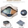 imageLOVEVOOK Travel Duffle Bag Weekender Bag for Women with Toiletry Bag Carry on Overnight Bag with Laptop Compartment Yoga Gym Bag with Wet Pocket Shoe Bag Hospital Bag for Labor and DeliveryNude