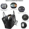 imageLOVEVOOK Travel Duffle Bag Weekender Bag for Women with Toiletry Bag Carry on Overnight Bag with Laptop Compartment Yoga Gym Bag with Wet Pocket Shoe Bag Hospital Bag for Labor and DeliveryBlack