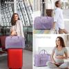 imageLOVEVOOK Travel Duffle Bag Weekender Bag for Women with Toiletry Bag Carry on Overnight Bag with Laptop Compartment Yoga Gym Bag with Wet Pocket Shoe Bag Hospital Bag for Labor and DeliveryPurple