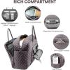 imageLOVEVOOK Travel Duffle Bag Weekender Bag for Women with Toiletry Bag Carry on Overnight Bag with Laptop Compartment Yoga Gym Bag with Wet Pocket Shoe Bag Hospital Bag for Labor and DeliveryPurple Grey
