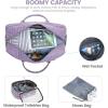 imageLOVEVOOK Travel Duffle Bag Weekender Bag for Women with Toiletry Bag Carry on Overnight Bag with Laptop Compartment Yoga Gym Bag with Wet Pocket Shoe Bag Hospital Bag for Labor and DeliveryPurple