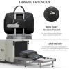imageLOVEVOOK Travel Duffle Bag Weekender Bag for Women with Toiletry Bag Carry on Overnight Bag with Laptop Compartment Yoga Gym Bag with Wet Pocket Shoe Bag Hospital Bag for Labor and DeliveryBlackmedium