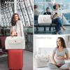 imageLOVEVOOK Travel Duffle Bag Weekender Bag for Women with Toiletry Bag Carry on Overnight Bag with Laptop Compartment Yoga Gym Bag with Wet Pocket Shoe Bag Hospital Bag for Labor and DeliveryBeige